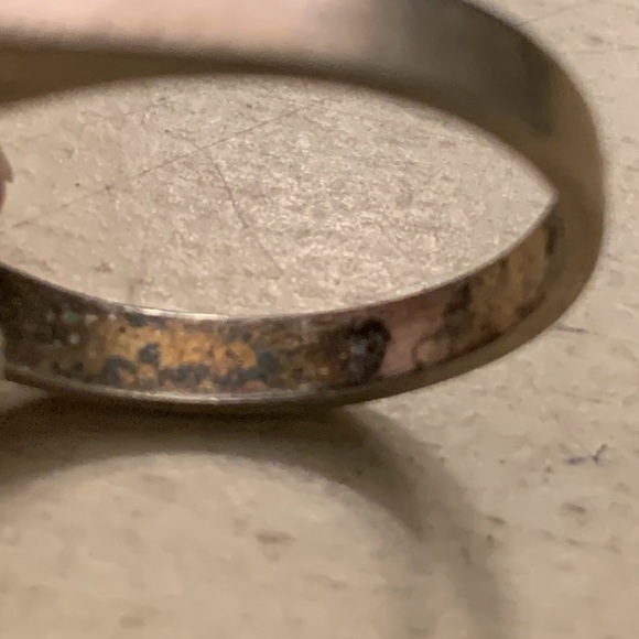 Sterling Silver Ring size 7-3/4 - Picture 4 of 6